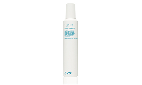 evo hair launches whip it good moisture mousse